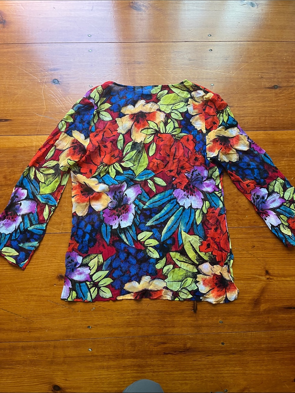 Chico's Silk Blouse - Picture 2 of 8